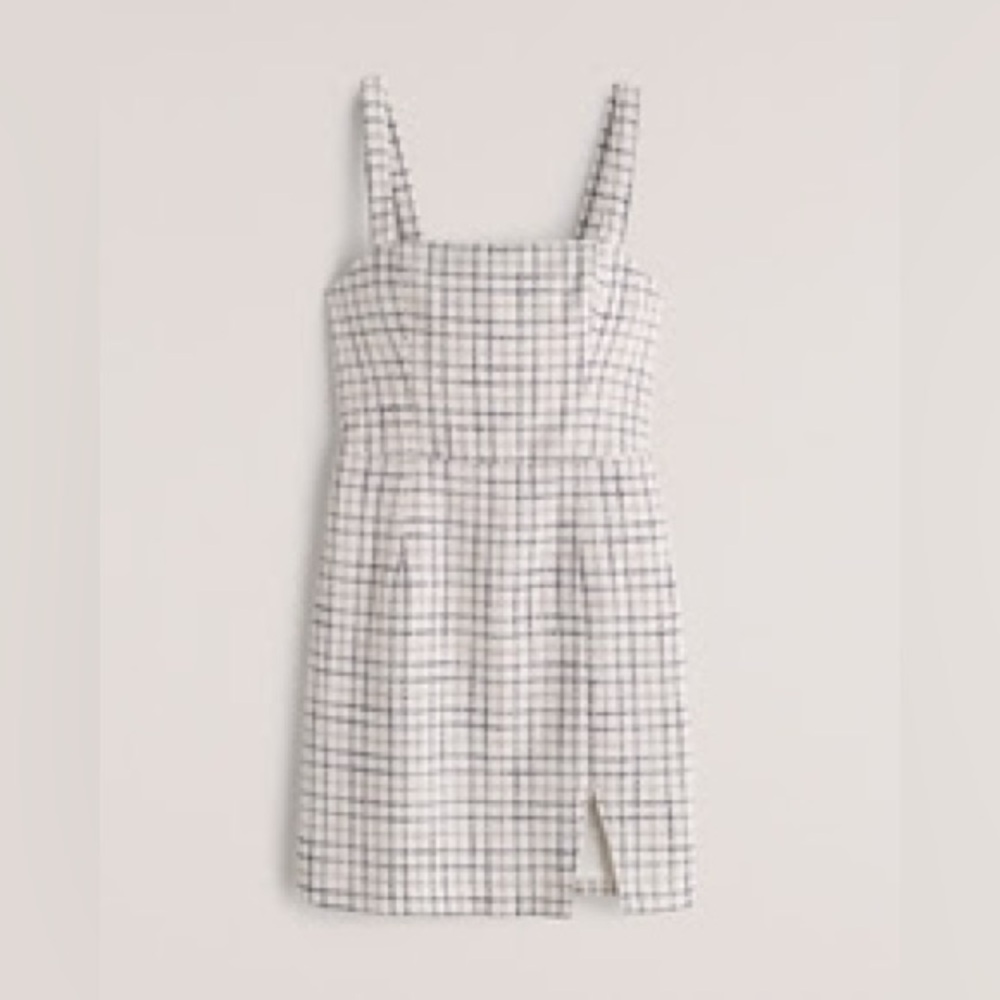 Abercrombie & Fitch Tweed Slip Mini Dress